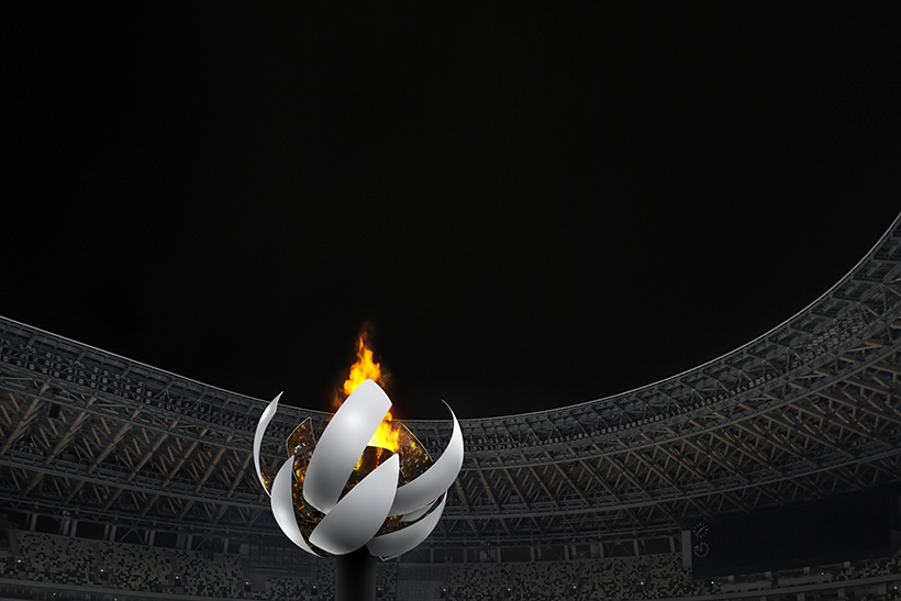 Tokyo Olympic Cauldron Ikki Yamaguchi