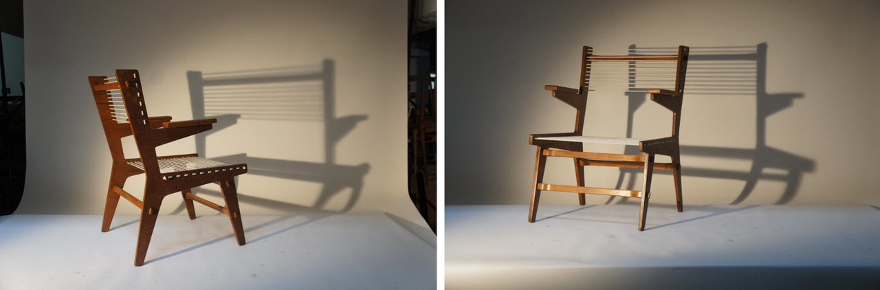 Lina Bo Bardi Designer Fotografias da Cadeira de cordas Easy Resize com