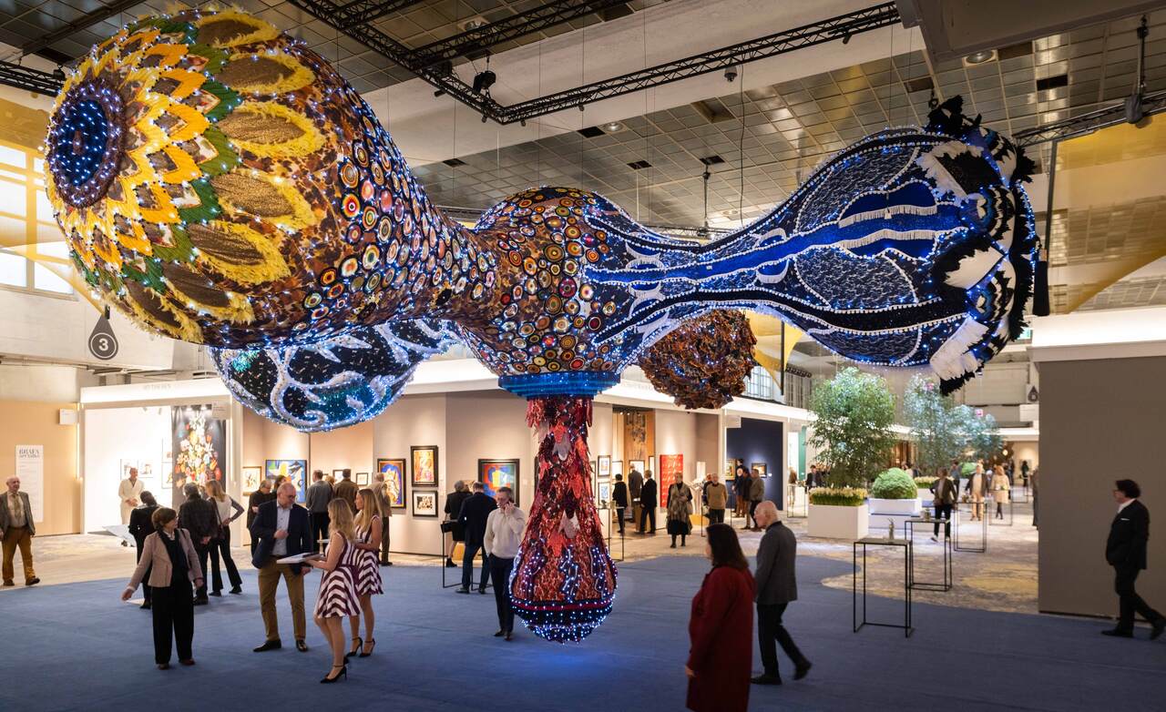 Joana Vasconcelos ValkyrieLéonie Fotografia © Olivier Pirard Cortesia BRAFA Art Fair Easy Resize com
