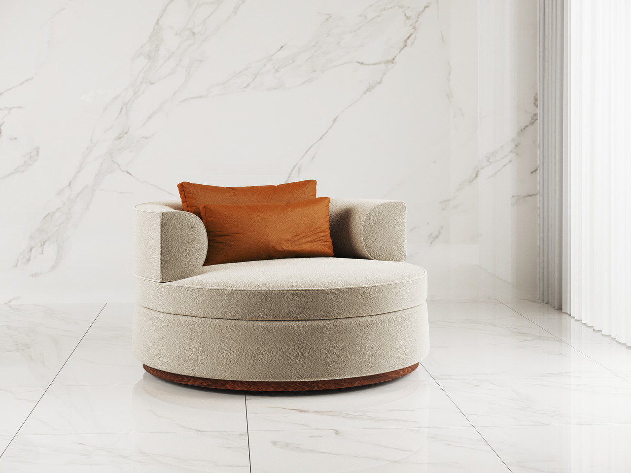 Poltrona colo bege Easy Resize com Poltrona colo bege Easy Resize com