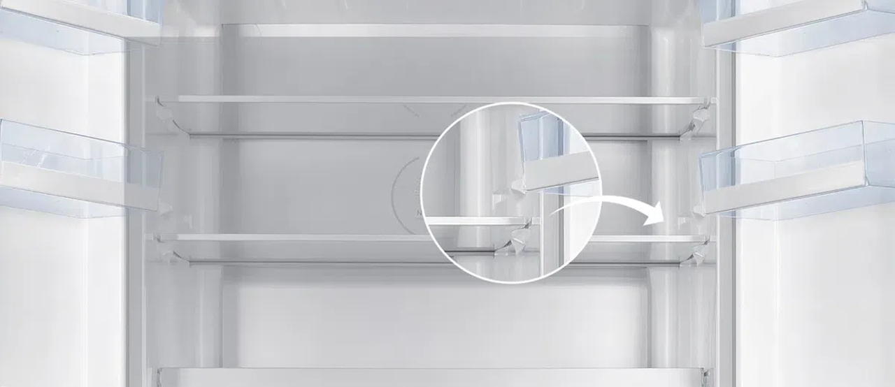 prateleiras ajustáveis Easy Resize com prateleiras ajustáveis Easy Resize com