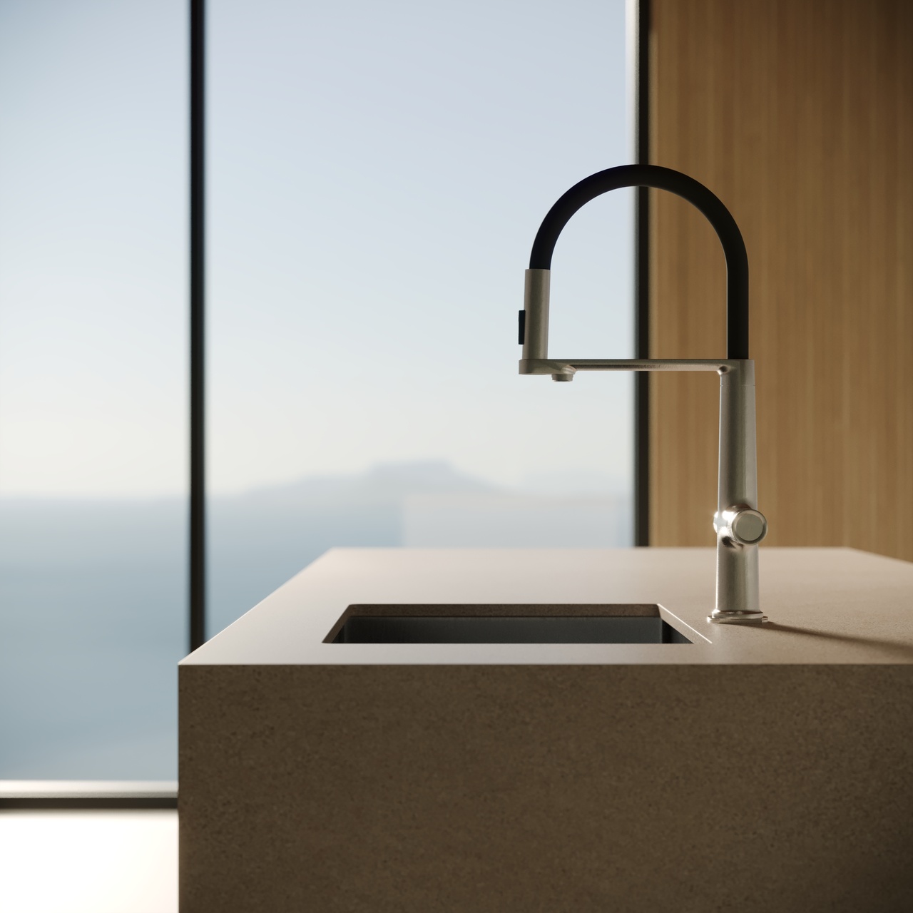 portobello shop ambiente e lm monocomando cozinha mangueira pull out parabola niquel d () Easy Resize com