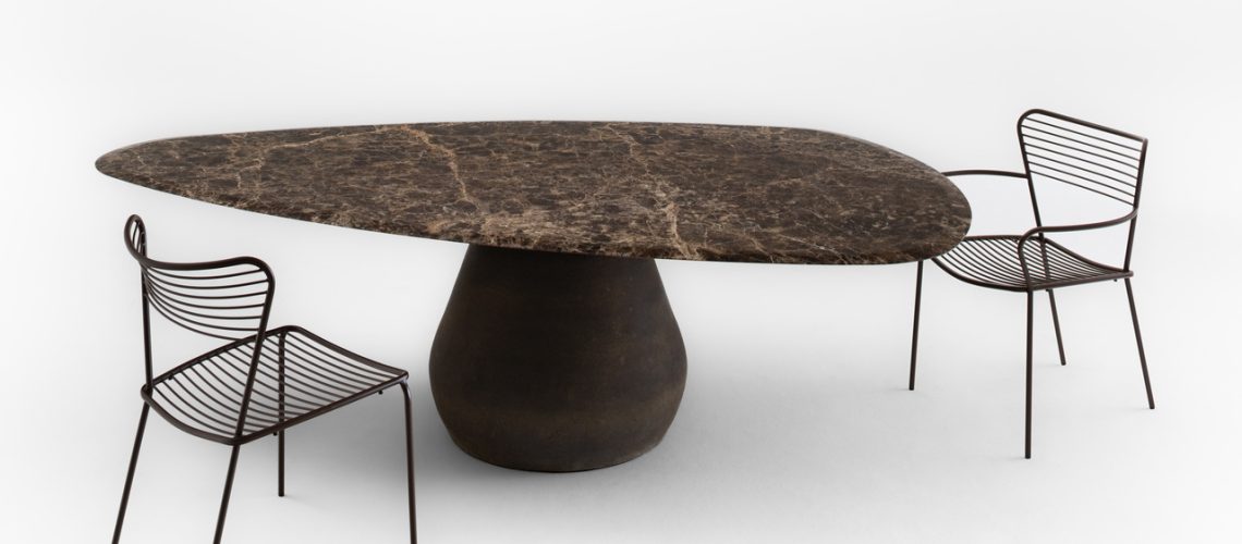 MESA ELEMENTO tampo folha e CADEIRA ORLA Easy Resize com